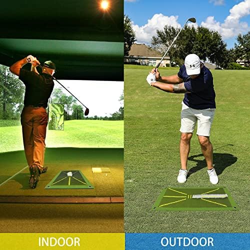 Тренировъчен мат игрища на открито / на закрито, показва траекторията на удара - Подложки за голф - за откриване, спомагателно