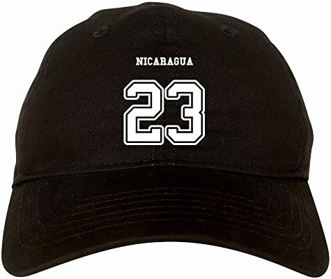 Държава Никарагуа 23 Джърси команден спортен стил 6 Панелна Папина шапка Шапка