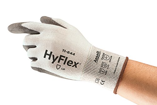 Работни ръкавици Ansell HyFlex 11-644 от полиуретан с висока устойчивост на износване