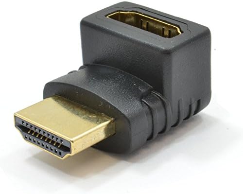 адаптивни Конектор HDMI-изхода в Правоъгълен Адаптер HDMI Plug Конвертор
