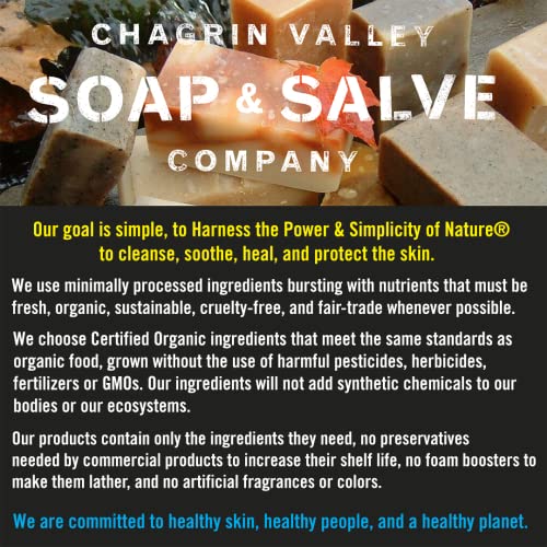Природни Органични Бебешки сапун Chagrin Valley Soap & Salve - Без мирис, Лек и Хидратиращ Сапун от Козе Мляко и