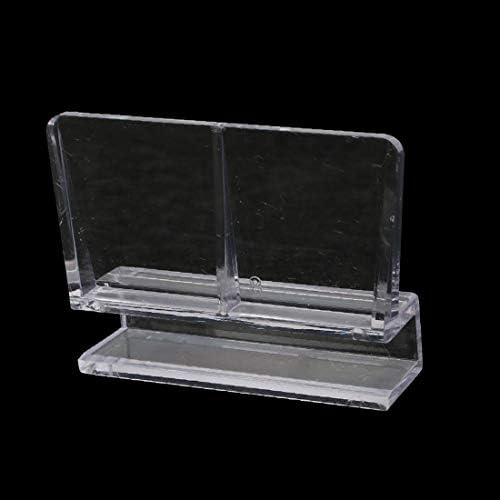 Нова пластмасова скоба Lon0167, С ясна и надеждна ефективност, за стъклени врати с дебелина 8 мм, 4 бр. (id: b34 dc 03