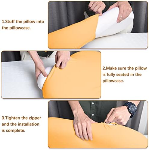 Калъфка KEEPMOV Memory Foam Pillow: Мека Гладка Коприна калъфка за порест каучук на възглавници за сън, Здрав, позволява