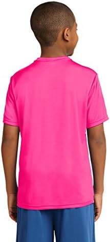 Тениска Clementine Sport (YST350) Неоново розово, XS
