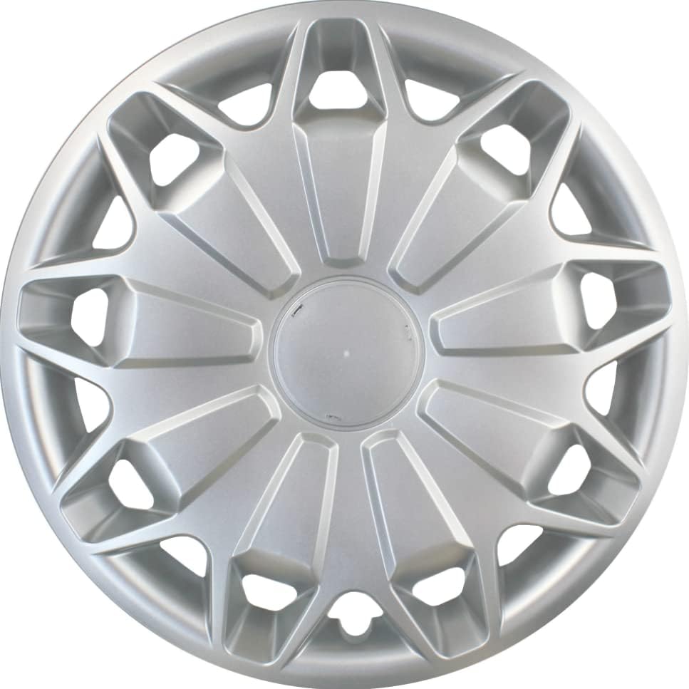 Комплект Copri от 4 Джанти накладки 16 Инча Сребрист цвят, Защелкивающийся Капачка на Главината, Подходящ За Toyota