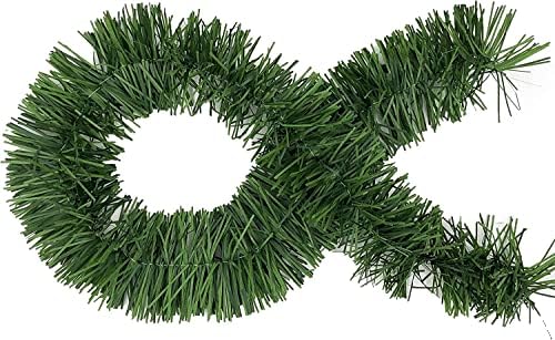 50-Подножието Венец за коледна украса - Неосвещенный Нежно-зелено Празничен декор за външна или вътрешна употреба -