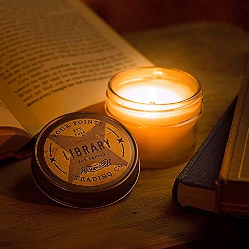 Централизирана Ароматна свещ - Соево Ароматерапевтическая Свещ - Добри Идеи за подарък на Любителите на книги за рождения