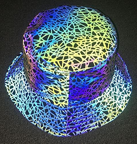 LZLRUN Дъга светлоотразителни шапки мъжки флуоресцентни шапка