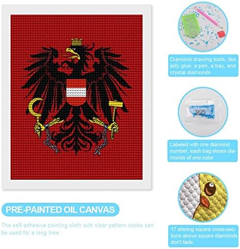 Австрийският Национален Символ на Потребителски Комплекти За Диамант Живопис Раскрасьте Художествена Картина на