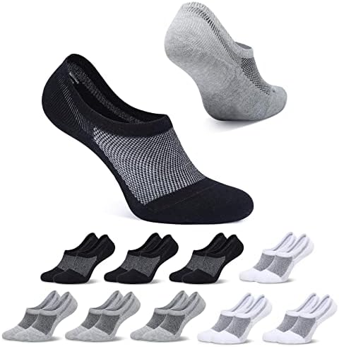 Мъжки чорапи Perfectmiaoxuan С ниско деколте на Щиколотке, Спортни Мъжки Чорапи, Без да се показва, Дишащи Мъжки Къси