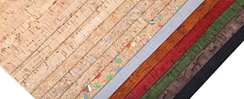 Италианската corkboard плат Buckleguy, чисто платно, модел под формата на малки парчета, физически с цветни инкрустации