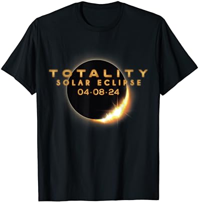 Пълно Слънчево Затъмнение 04.08.2024 Тениска Totality