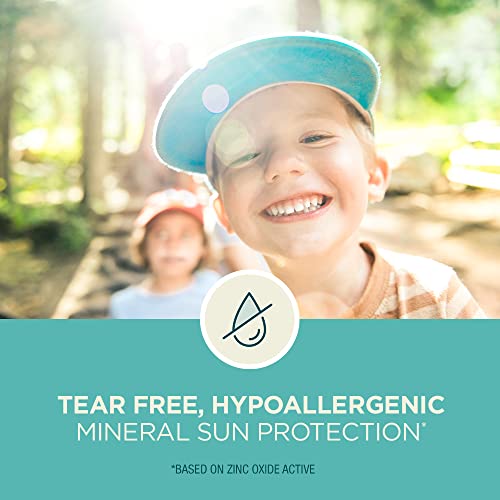 Детски Слънцезащитен лосион Coppertone Pure and Simple със съдържание на цинк-оксид SPF 50, Минерален Слънцезащитен