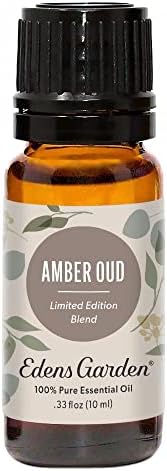 Edens Garden Amber Oud Лимитированная серия Spring Essential Oil Synergy Blend, Чист Терапевтичен клас