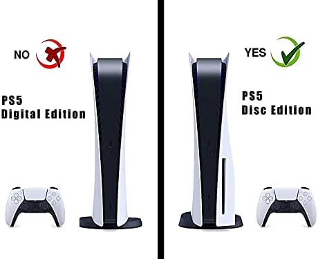 PS5 Skin Disc Издание за конзоли и контролери, Vinyl Стикер, Здрав, Устойчив на надраскване, Без мехурчета, за Playstation 5,