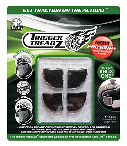 Snakebyte Trigger Treadz - Оригиналното съдържание на пакета от 4 теми за Xbox One - Мини дъвка за стартиране - Дръжки