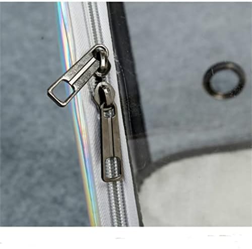 ADKHF Раница-переноска Прозрачна Лазерна чанта за домашни любимци, Клетки Преносими Чанти Стоки За Пътуване (Цвят: