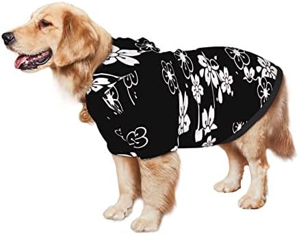 Hoody с качулка за големи Кучета, който да се вее Сняг, Слива Дрехи за домашни любимци, Пуловер с Шапка, Мека Облекло
