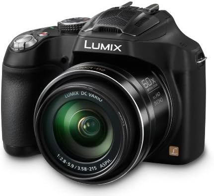 Цифров фотоапарат Panasonic LUMIX DMC-FZ70 16,1 Mp с 60-кратно оптично увеличение, стабилизированным изображение и 3-инчов