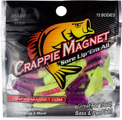 Iland Стръв Crappie Magnet 15Шт Glow Pop Риболовен инвентар