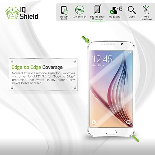 Защитно фолио IQ Shield, която е Съвместима с Samsung ATIV SE LiquidSkin, Антипузырьковая Прозрачен филм
