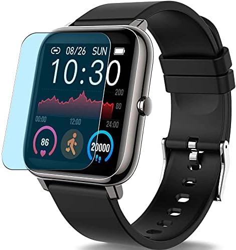 Puccy 3 Опаковки със защитно фолио за екрана със защита от синя светлина, съвместима с KALINCO P22D 1.4 smartwatch