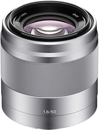 Обектив среден обсег на Sony 50mm f/1.8 за камери Sony E-Mount Nex