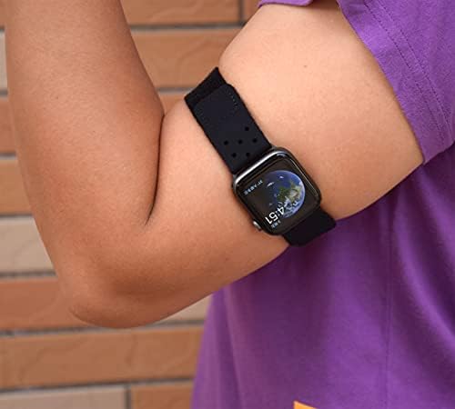 Дишаща спортна превръзка от неопрен за тренировки, съвместима с Apple Watch Серия 3 2 1 38 mm/ 42 мм, Apple Watch Серия