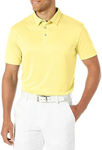 Мъжки Однотонная Поло Риза за голф Links Edition с Къс ръкав