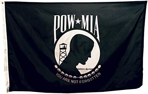 Флаг pow /МВР Найлон 5 метра х 8 фута.