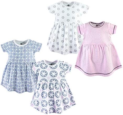 Детски дрехи Hudson за бебета и рокли за малки момичета (Комплект от 4 теми)