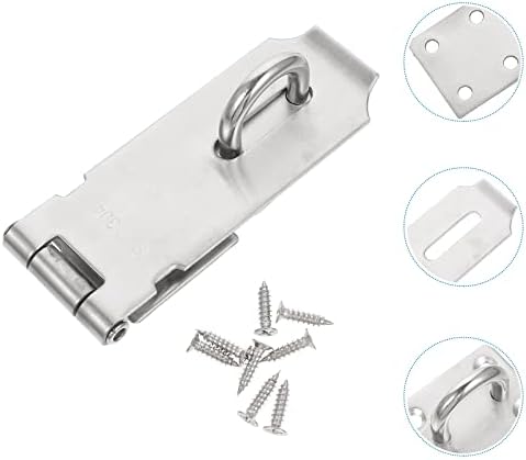 RFME 1 Комплект Ключалки от неръждаема стомана, Затвори, Защитно заключване на Закопчалката, Един болт, капаче