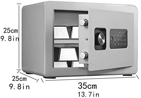BHVXW Големият електронен цифров сейф за бижута, домашна сигурност-имитация на заключване на сейфа (цвят: E)