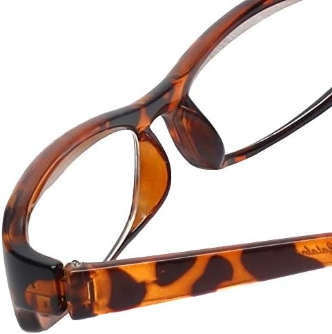 Дизайнерски Очила за четене Calabria 8034, Овални Ридеры за Жени, с кутия пролетта панти, Лещи без изкривявания, 4 Цветови варианта