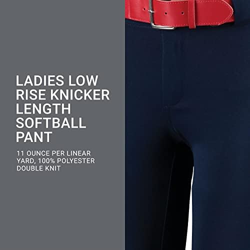 Спортни Дамски Панталони за софтбол Russell с ниска засаждане и дължина до коляното