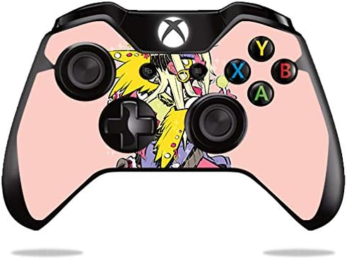 Кожата MightySkins, съвместим с контролера на Microsoft Xbox One или S - Grungy Angel | Защитен, здрав и уникален