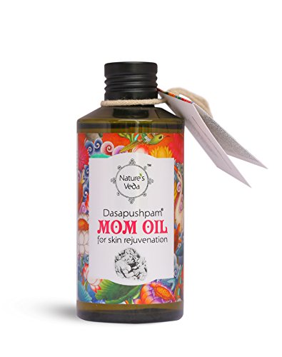 Масло Aarshaveda Nature's Veda Dasapushpam Mom Oil 150 МЛ за подмладяване на кожата (Nature's Veda)