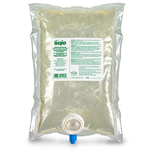 Сертифициран лосион за ръце GOJO е зелен, цветен аромат, Стартов пакет на NXT, 1 опаковка за сапун, лосион за обем 1000 мл