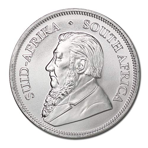 2017 Без знака на ментата - до Момента (Случаен година) Южна Африка 1 унция сребро крюгеррандов, Страната, от (5) монети, Блестящи,