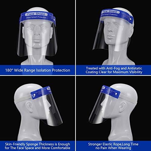 Защитна маска за лицето от 5 теми | Общ проект за лично и семейно ползване | Не запотевает | Мие и да се използва