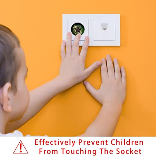 24 Опаковки на Защитени от деца Електрически Защитни Капачки За защита от деца Капачки За контакти Абстрактна Звезда