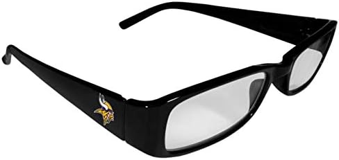 Очила за четене Siskiyou Sports NFL Minnesota Vikings Унисекс с принтом, 1,50, Черни, Един размер