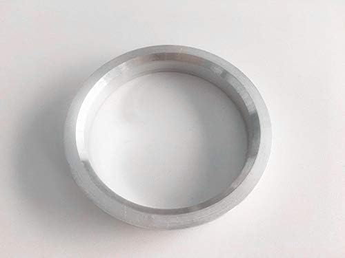 NB-AERO (Комплект от 4) Алуминиеви центрирующие пръстени на главината с диаметър от 72,62 мм до 59,6 mm с вътрешен диаметър