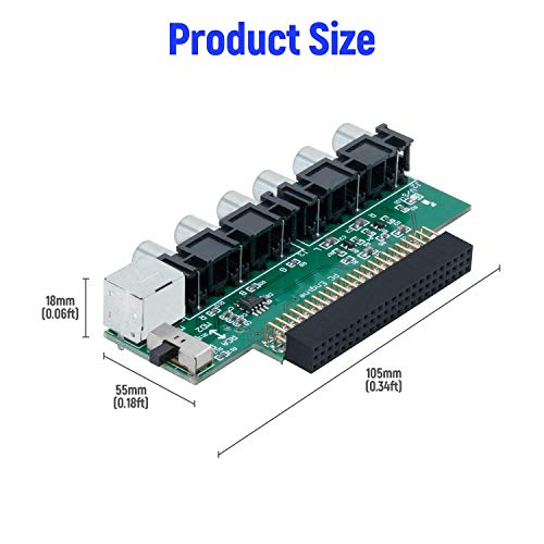 Mcbazel RGBS Video Booster Аудио Конвертор Изходния Сигнал на Печатна платка за НЕК PCE PC Engine Grafx