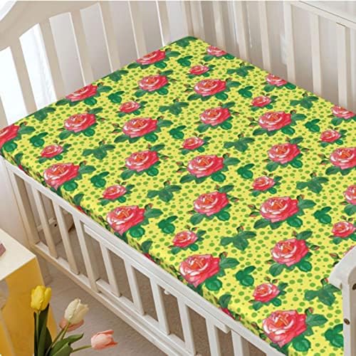 Чаршаф за детски легла в розово тема, Стандартен Чаршаф за матрак за бебешко легло от Ультрамягкого материал