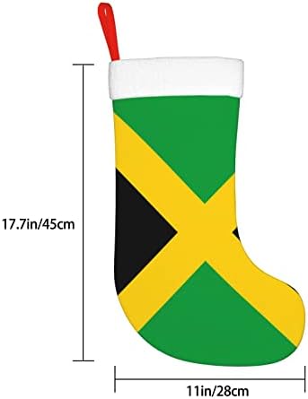 Коледни Чорапи Augenstern Гордост Ямайски хартата Двустранни Чорапи За Окачване На Камина.