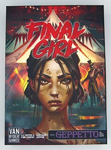 Final Girl: Клането в Карнавала – Настолна игра от Van Райдър Games – За игра изисква основен набор - 1 играч – игри за един