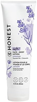 Хидратиращ лосион за лице и тяло The Honest Company | Бързо впитывающийся, от естествен произход, хипоалергенни | Lavender