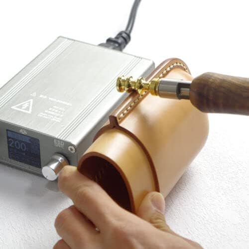 Електрически Машини за Уплътнение Creaser край топлината на Кожата Запечатывая Печат Нагревател AC 110-230V