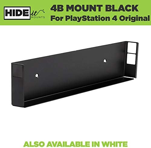 HIDEit Mounts 4 Монтиране на стена за оригиналната PS4 - Патентован от американската компания през г. -